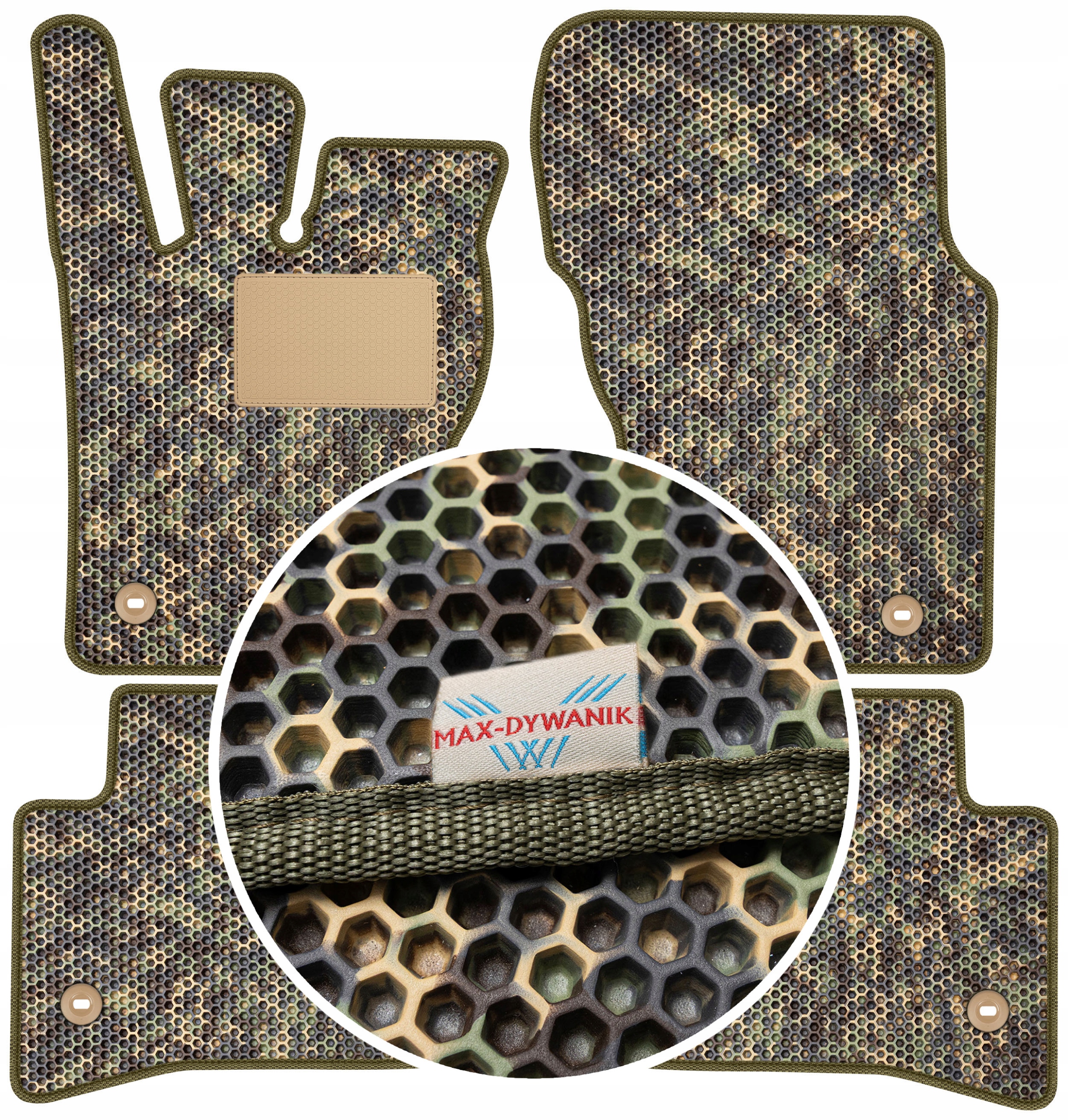 Jaguar F-Pace Suv 2016 Gumové rohože do auta Eva Moro