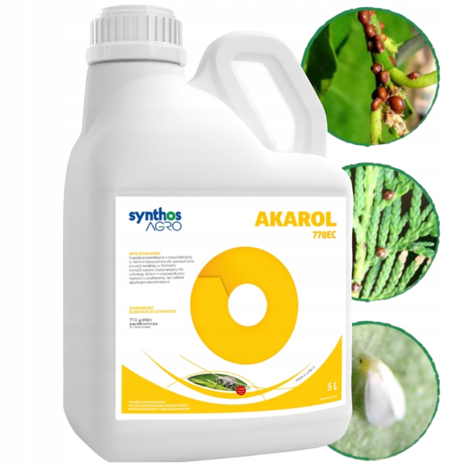 

Akarol 770EC 5L Szkodniki Przędziorek Ochojnik