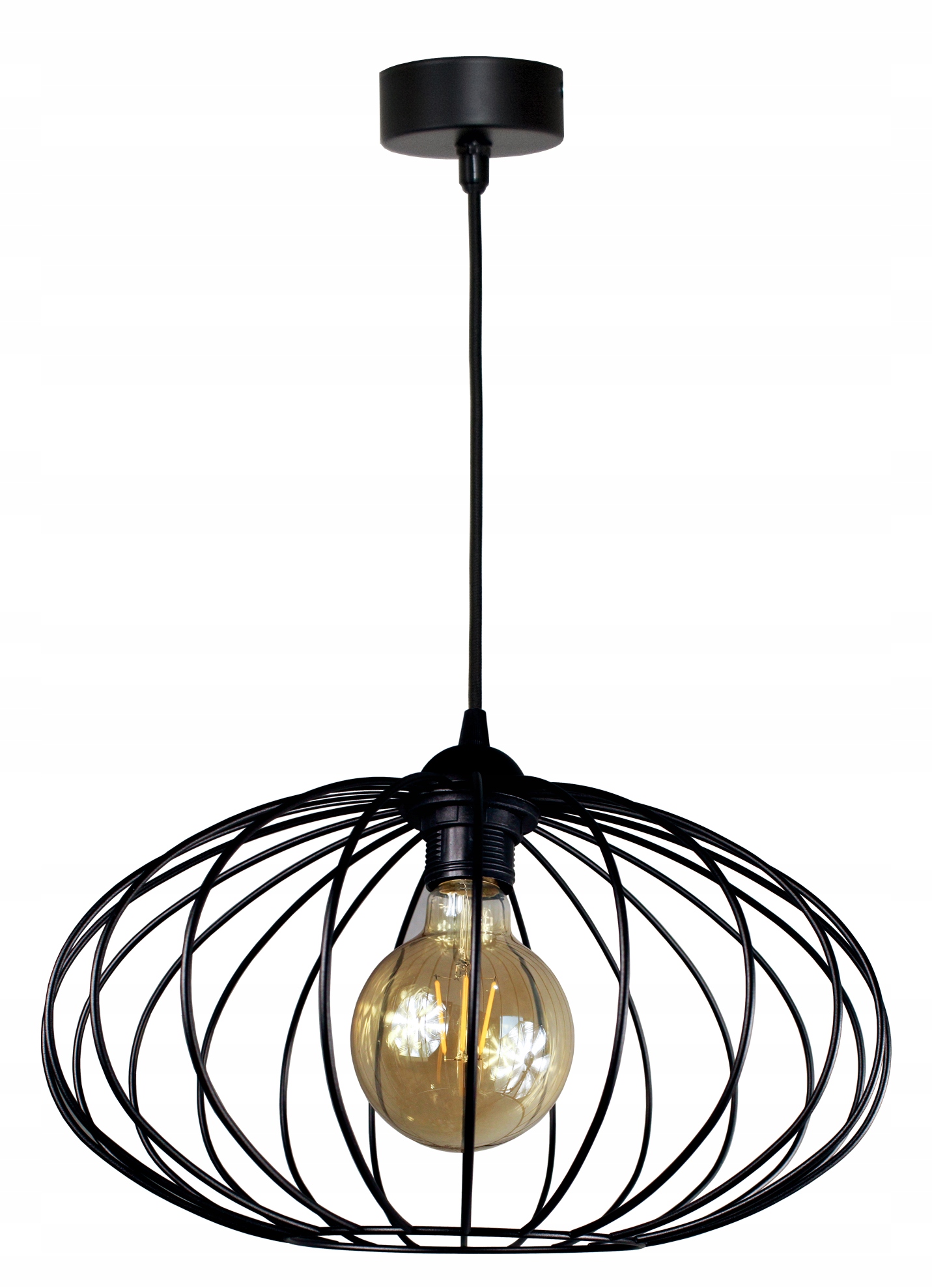 

Lampa wisząca Cora 1 żyrandol sufitowa led loft