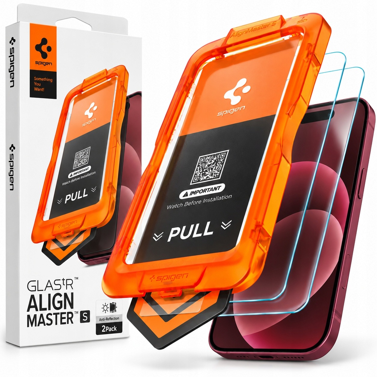 2x Sklo Spigen pro iPhone 18 Pro Max/17 Pro Max aplikátor