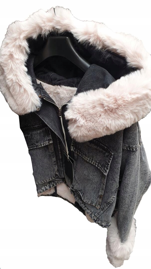 

Kurtka Jeansowa Z Futerkiem Katana Miś Futerko S/m