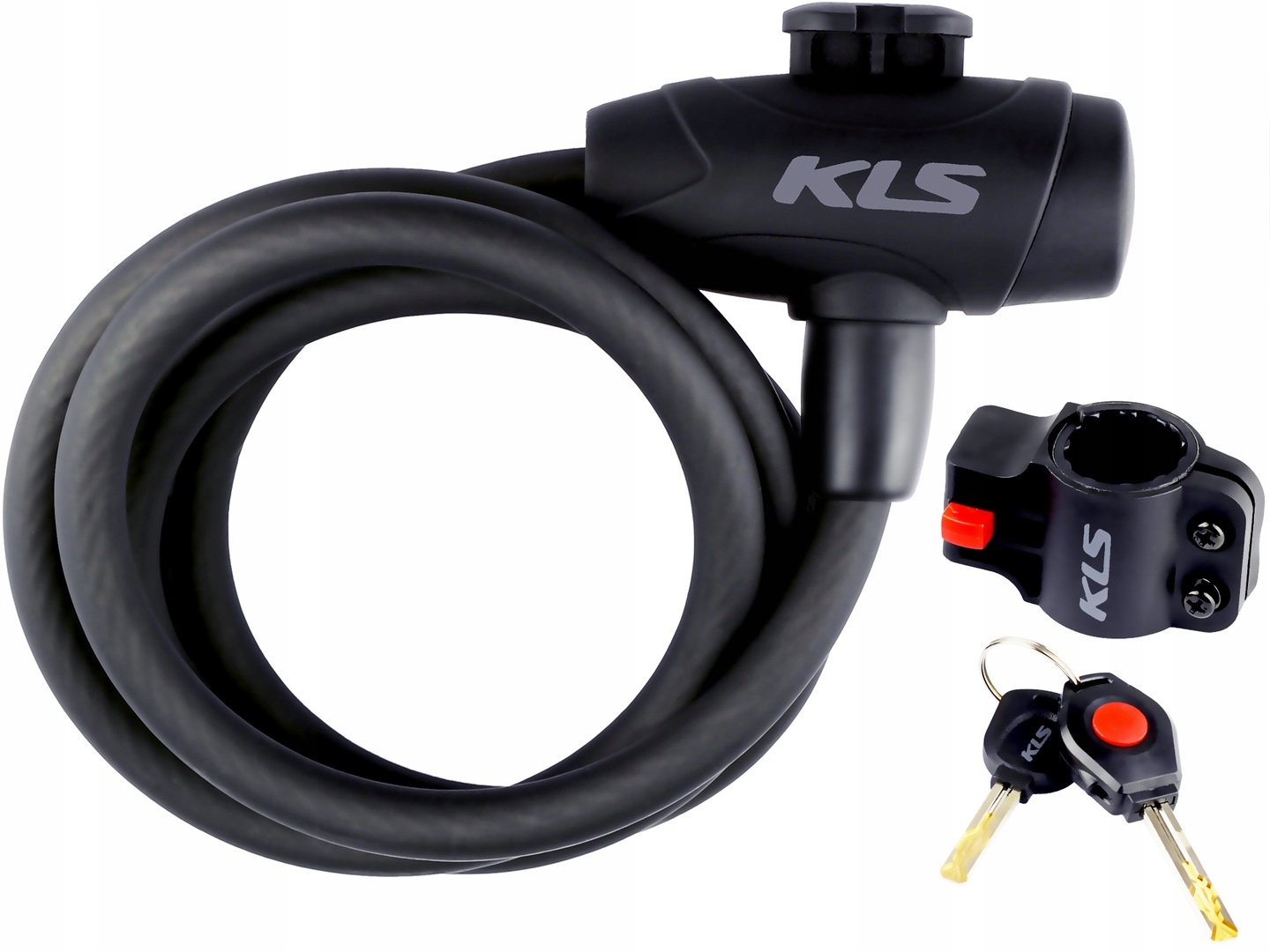 Zabezpieczenie zapięcie rowerowe na klucz Kellys Coil 150cm