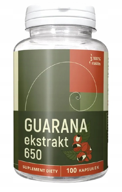 

Guarana 22% ekstrakt 100 kapsułek x 650mg Nanga