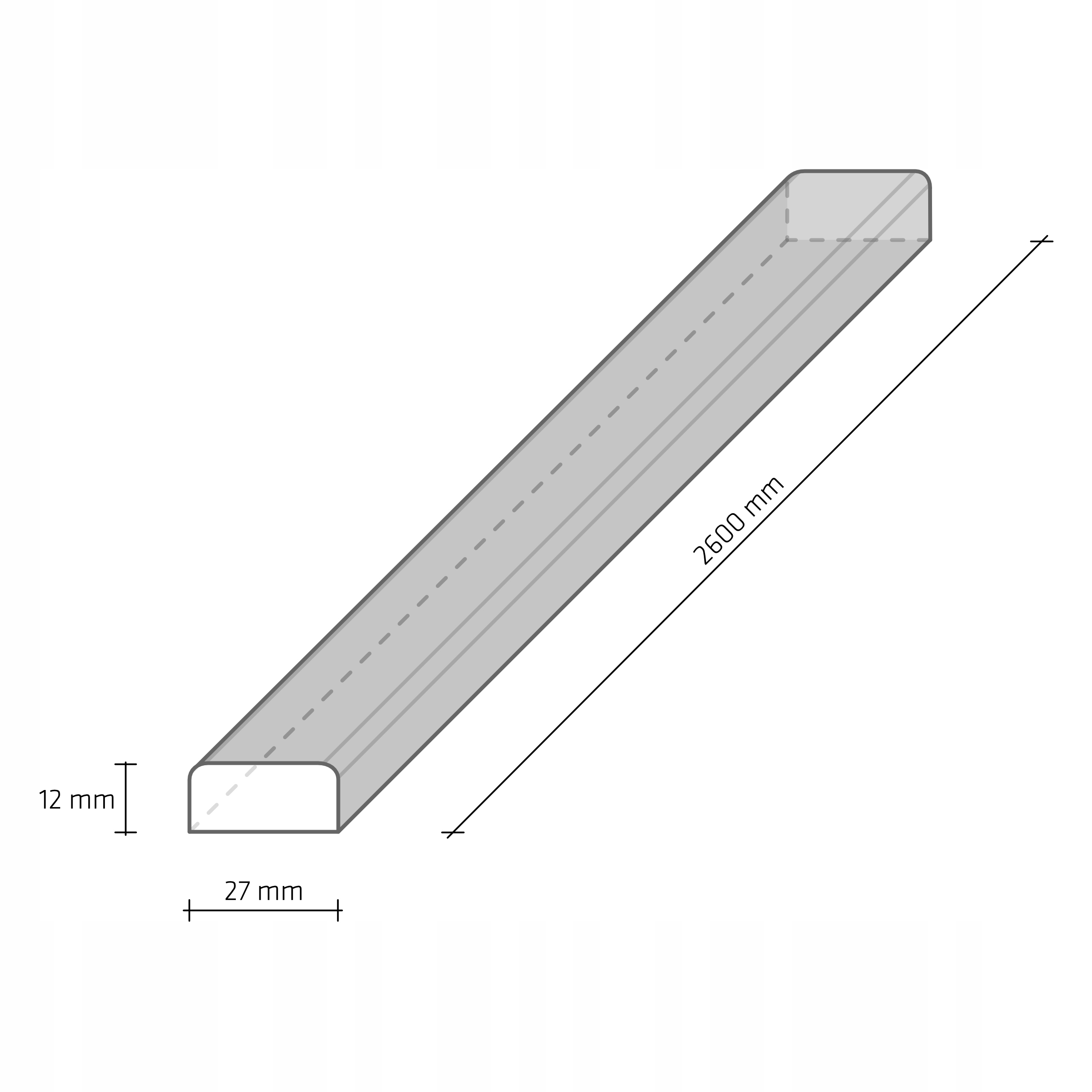 Lamele mdf 27x12 x 2600 mm - Producent ! Kod producenta Lamele