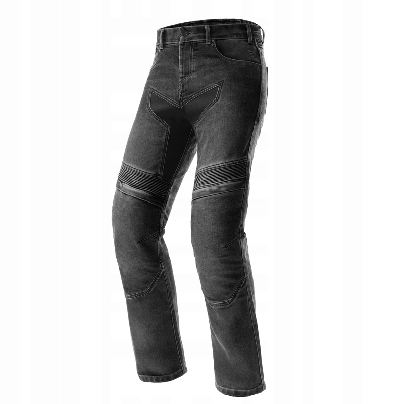Motocyklové Džínsy Rebelhorn Eagle 4 Black Regular Fit 40/34