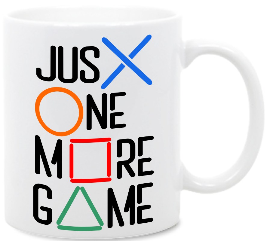 

One More Game , Gry, Gracz , PS4 PS5 Xbox ,kubek