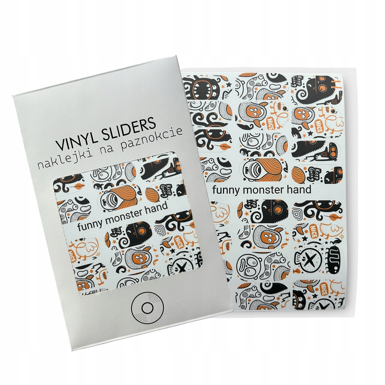 Folie do Manicure VINYL SLIDERS - Naklejki na Paznokcie oraz do pedicure