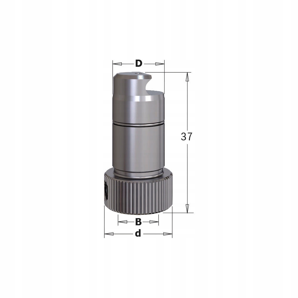 Cmt Rychlospojka pro stroje Biesse D20 B10 mm S15 mm pravá