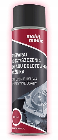 PREPARAT DO CZYSZCZENIA UKŁADU DOLOTOWEGO EGR GAŹNIKA MOBIL MEDIC 400 ml