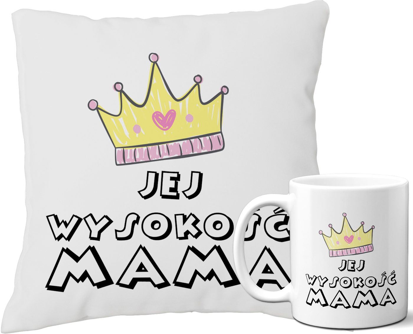 

Zestaw Poduszka Kubek Dzień Mamy Matki