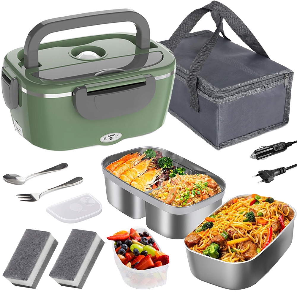 Elektrický Obědový Box 100 W 1.5 L, Přenosný Do Kancelářského Auta Termotaška