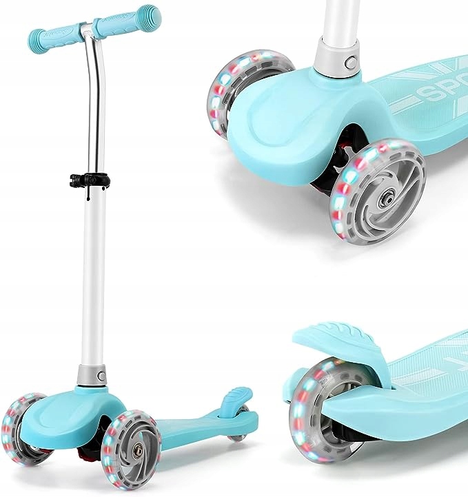 Hulajnoga balansowa trójkołowa Koła Led do 50kg Xmuso