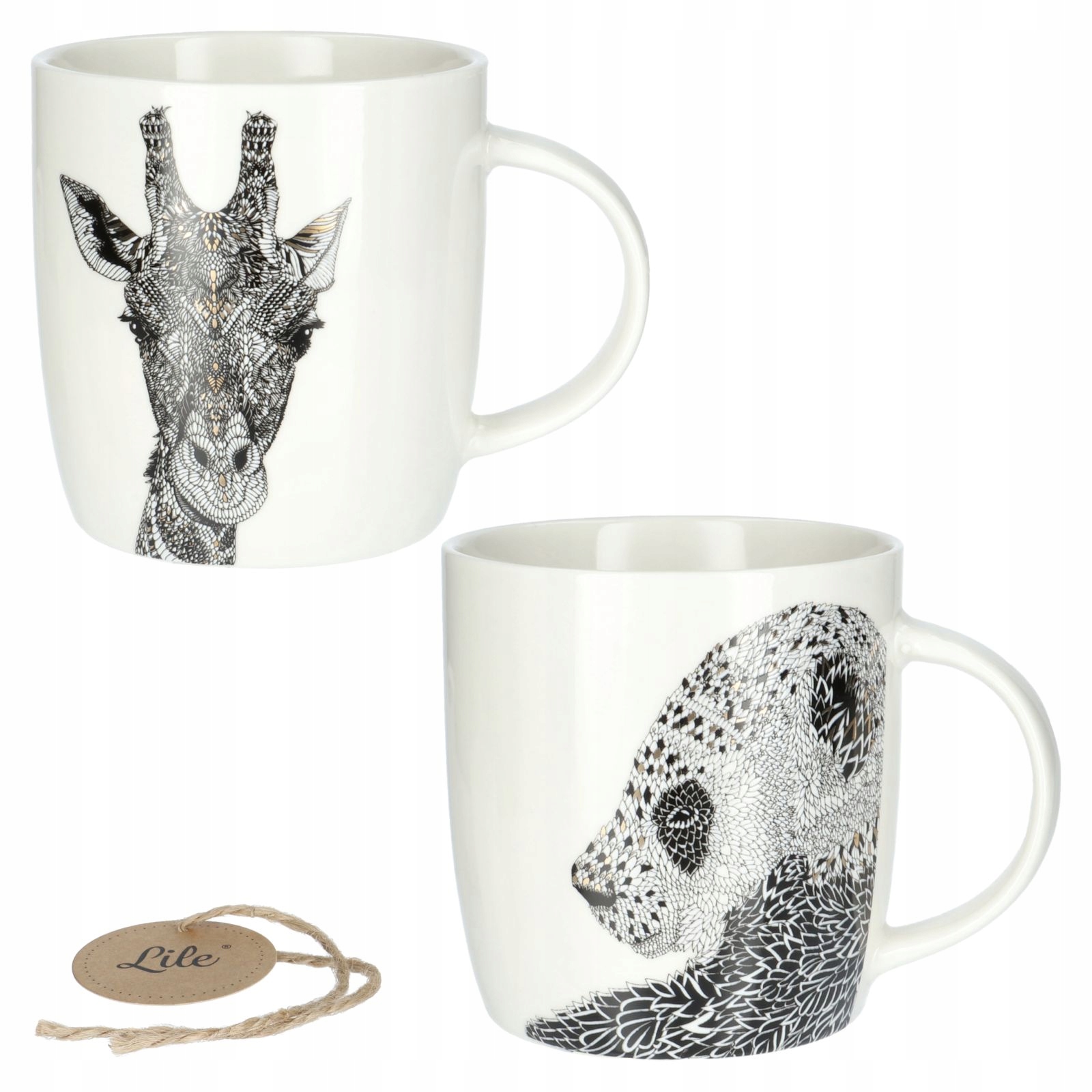 

Kubek do kawy z nadrukiem zestaw 2 kubków