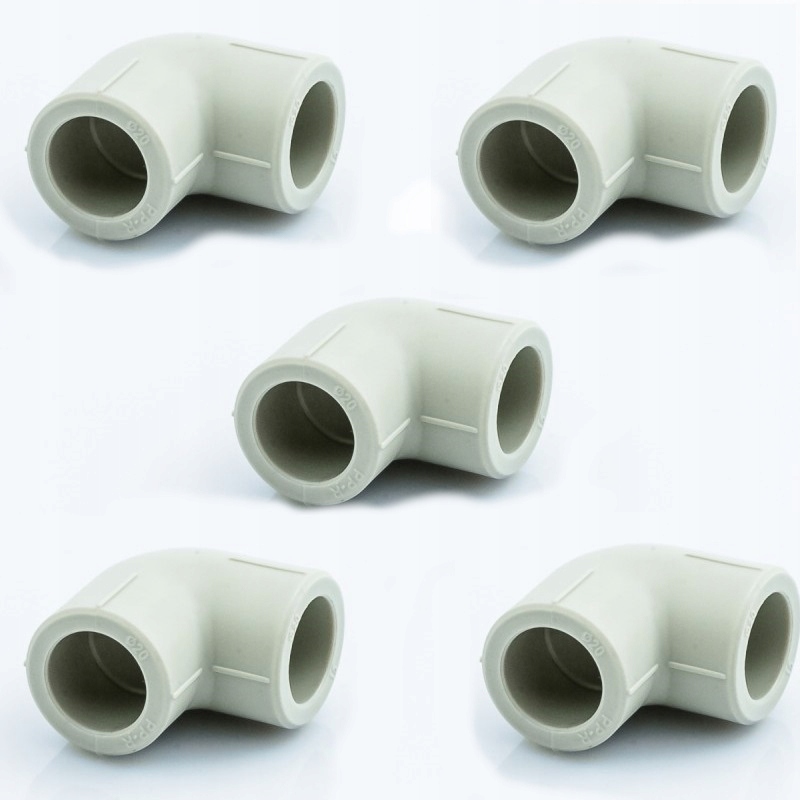 

Kolano fi 16 Pp 90 Polipropylen Zgrzewane 5szt