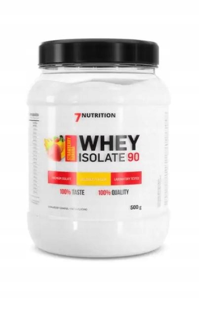 7NUTRITION Whey Isolate 90 500 G Bílkovina Obsahuje Izolát
