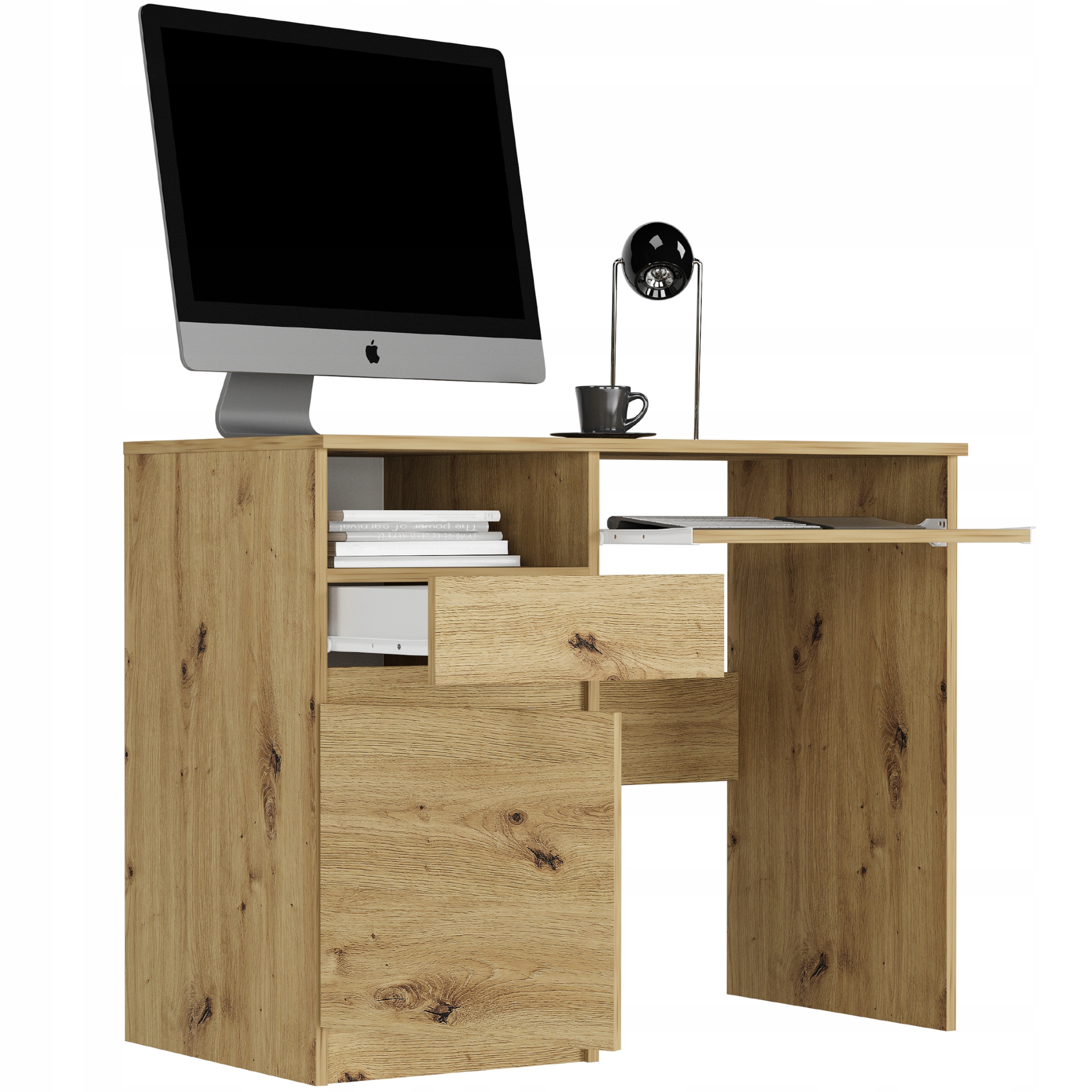 Meble biurko komputerowe stolik 96cm artisan lewe N-35L ARTISAN