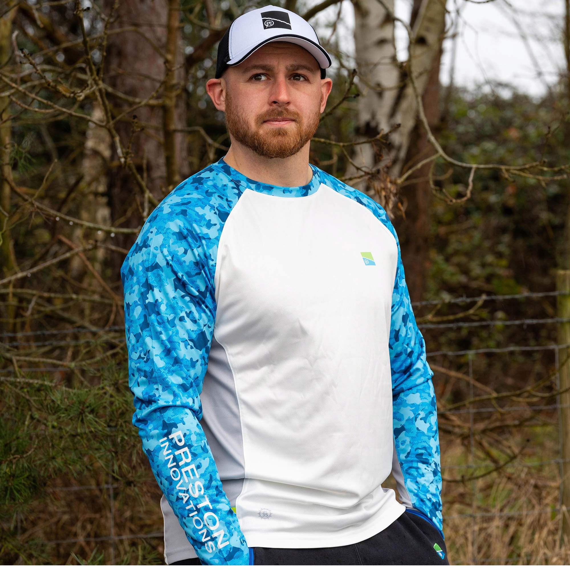 Koszulka Wędkarska Z Filtrem Preston Performance Sun Shirt UPF-35 r. L Rękaw długi rękaw