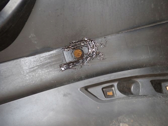 VW SHARAN ALHAMBRA 10- Stoßstange hinten heck