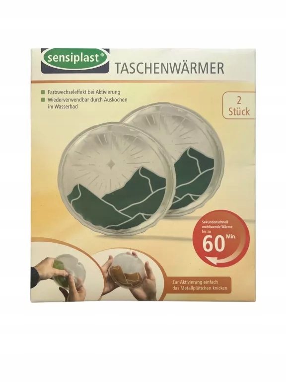 Ogrzewacz Do Rąk 2-PACK Sensiplast