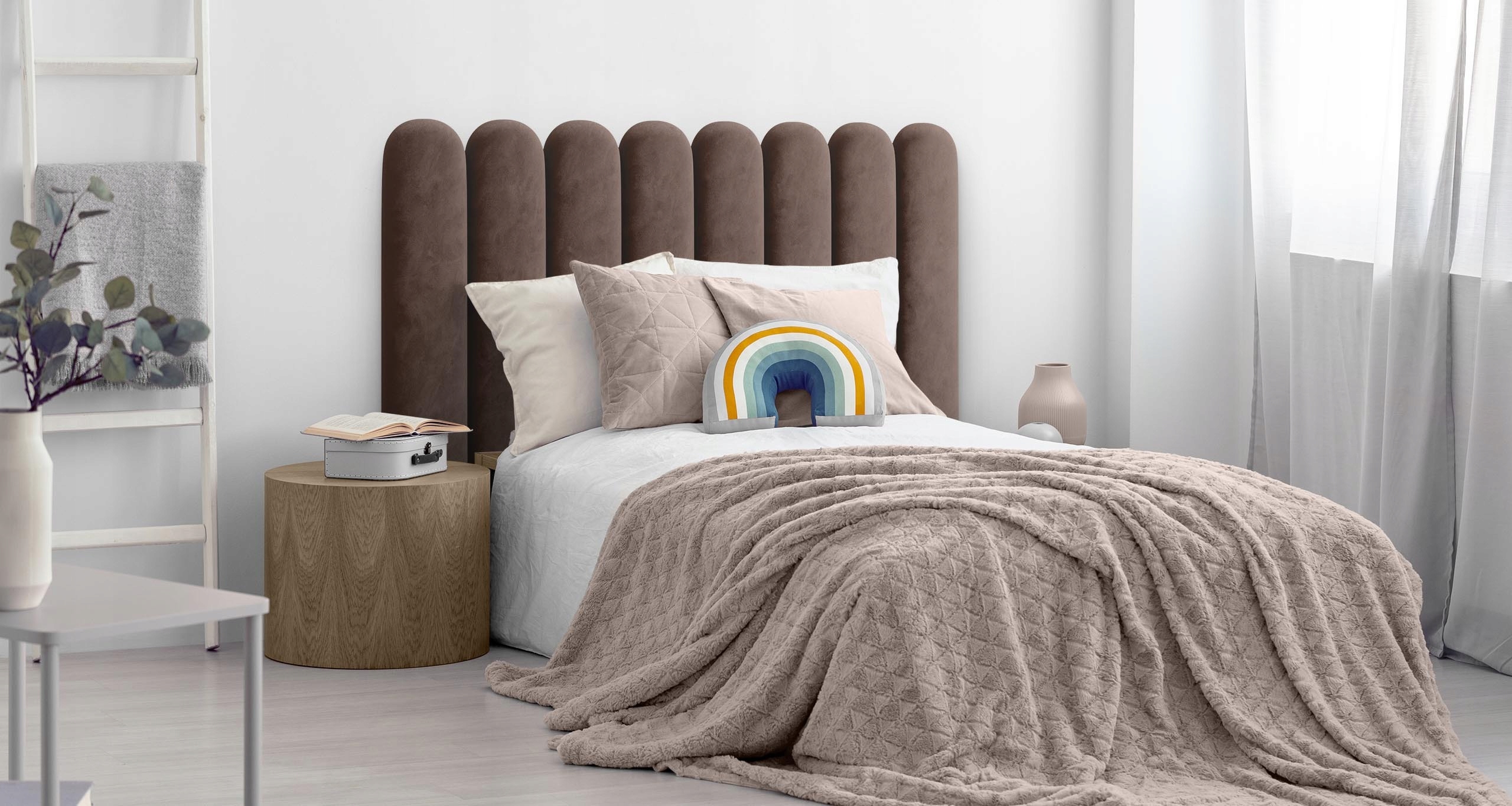 PANELE TAPICEROWANE PŁOTEK DLA DZIECI 100x30 Materiał inny