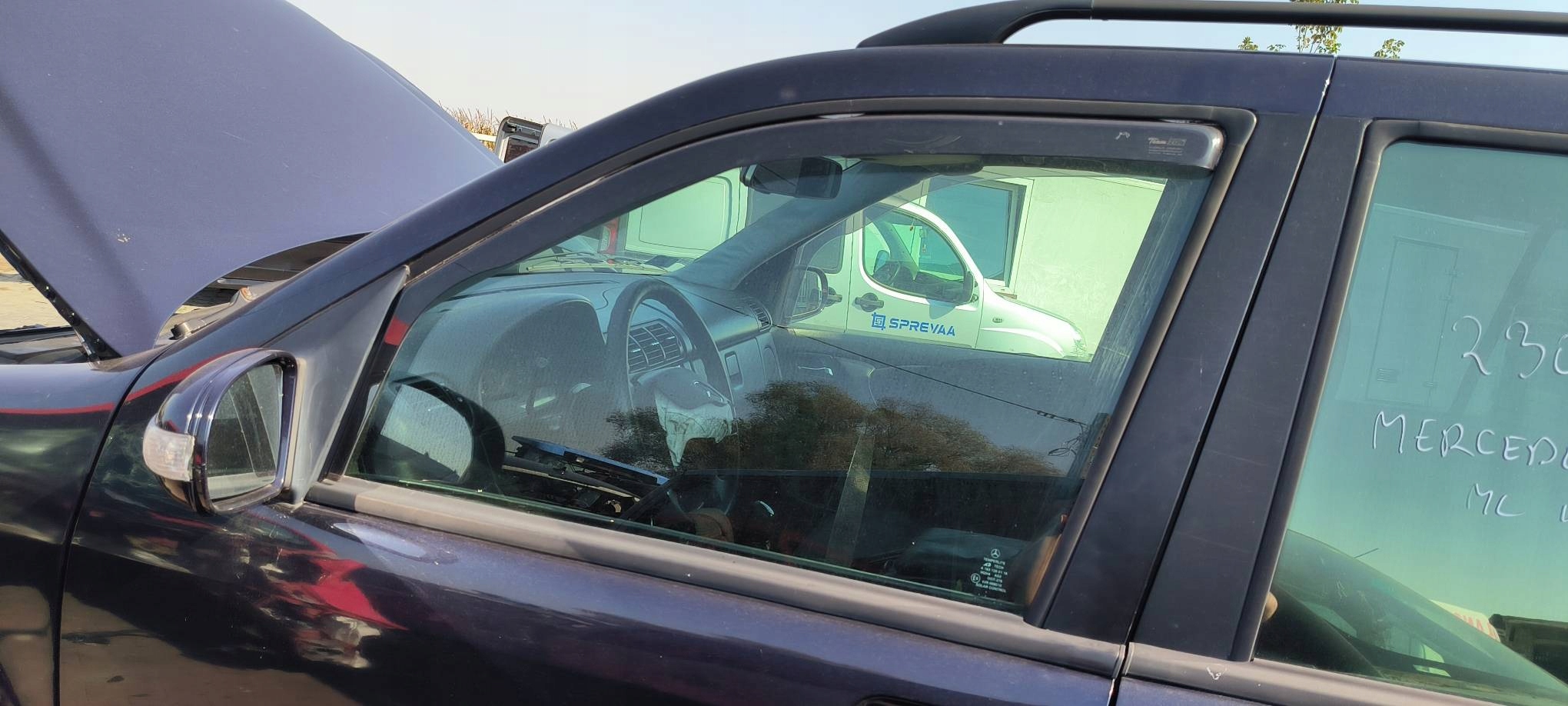 door left front MERCEDES-BENZ ML W163