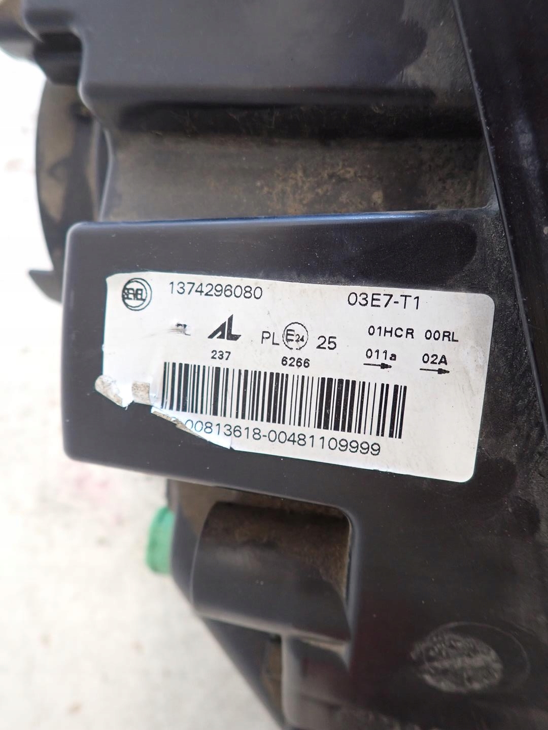 light front front left DUCATO BOXER JUMPER LIFT 2014- 1374296080