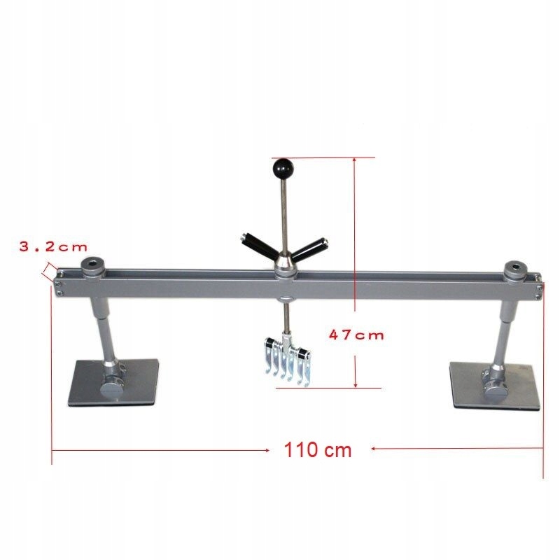 Panel puller lever arm double leg