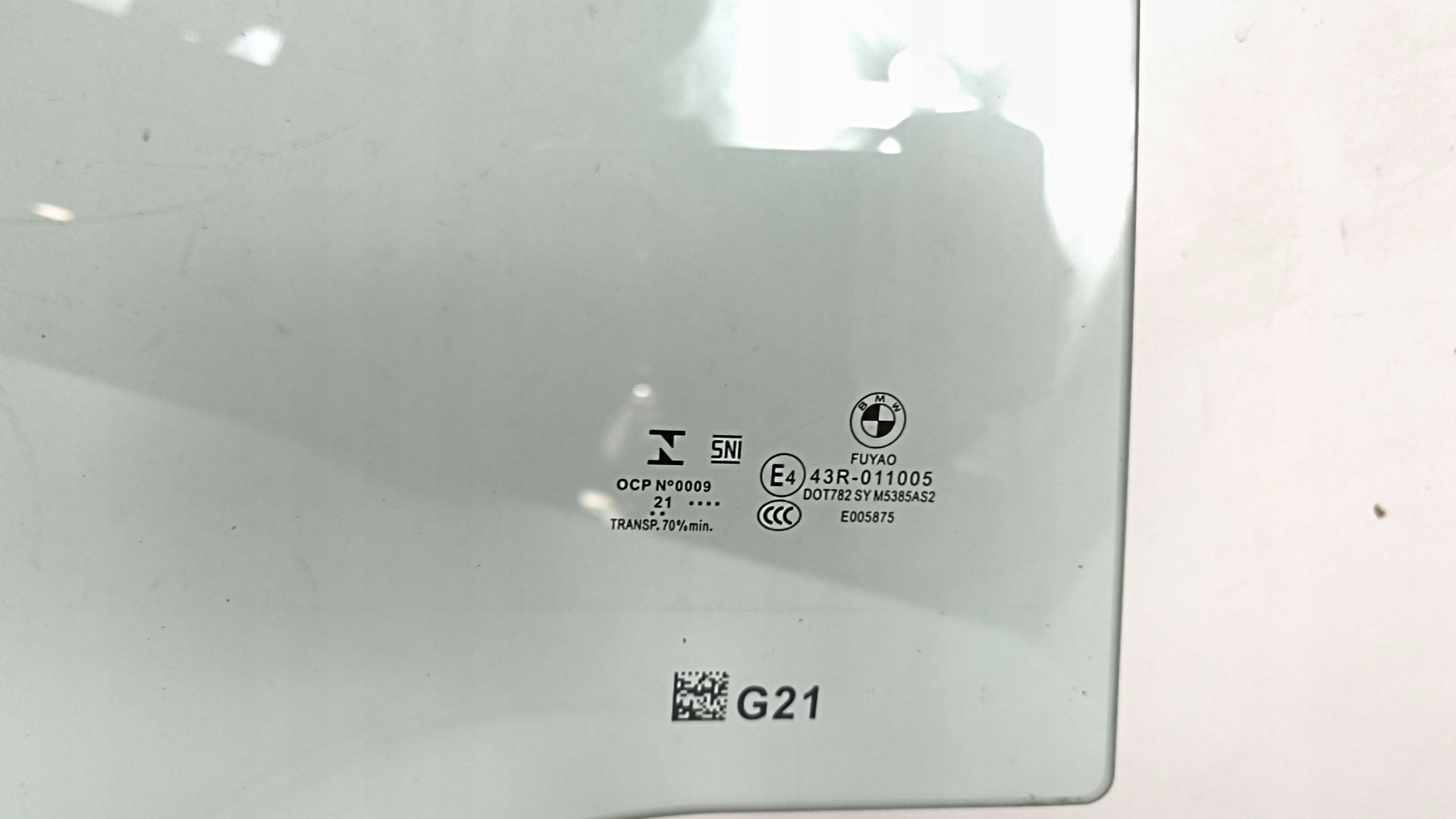 BMW 3 G21 window door rear right 21r