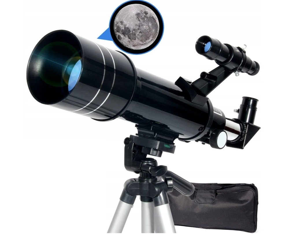 Teleskop Astronomiczny Dla Dzieci Młodzieży F40070M Edukacyjny czarny