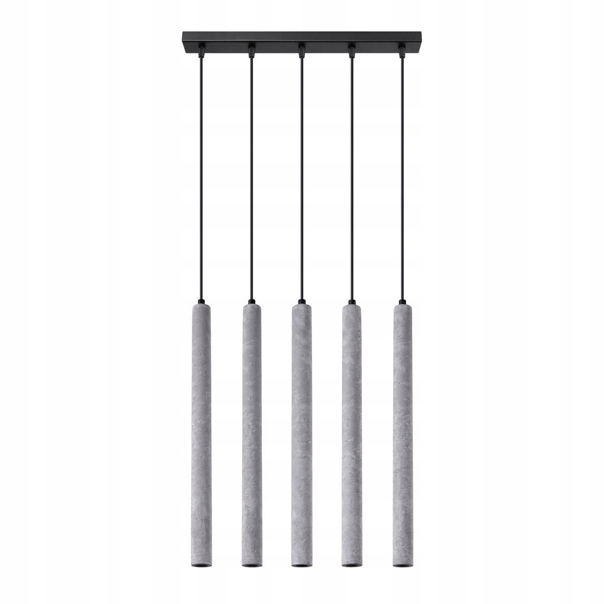 Sollux Závesná lampa šedá betónová 5xG9 8W Pastelo SL.1274