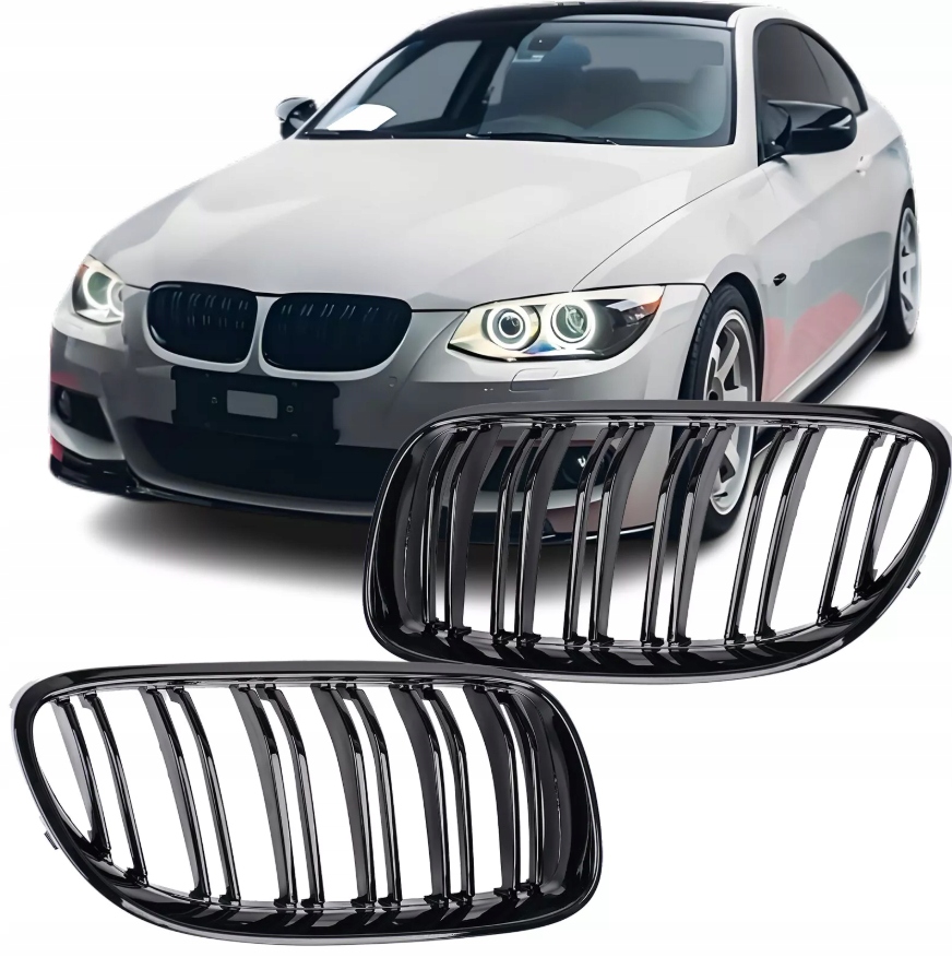 Bmw E92 E93 2010-2013 Lift LCI Maska Chladiče Ledviny Atrapa Chladiče M3 Look Černá
