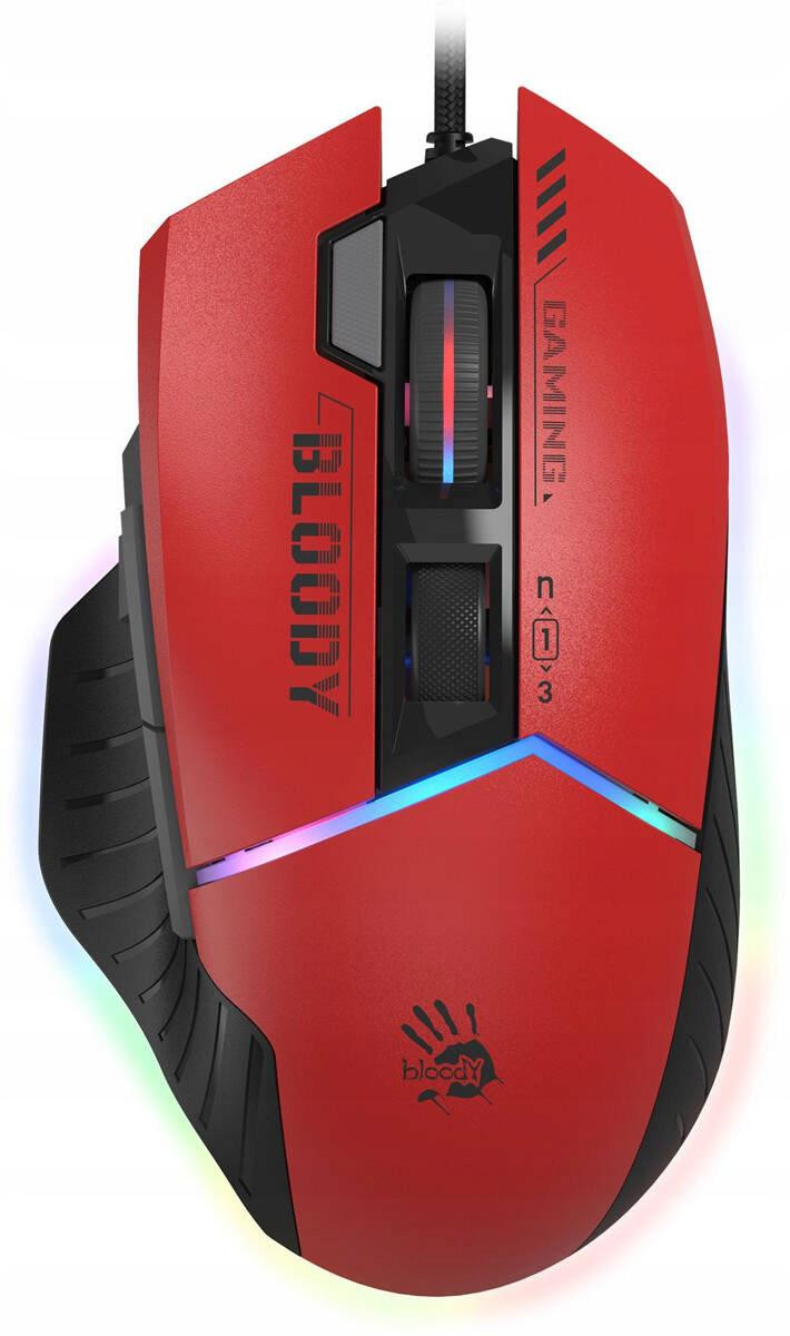 Mysz komputerowa A4tech Bloody W95 Max Usb Sports Red