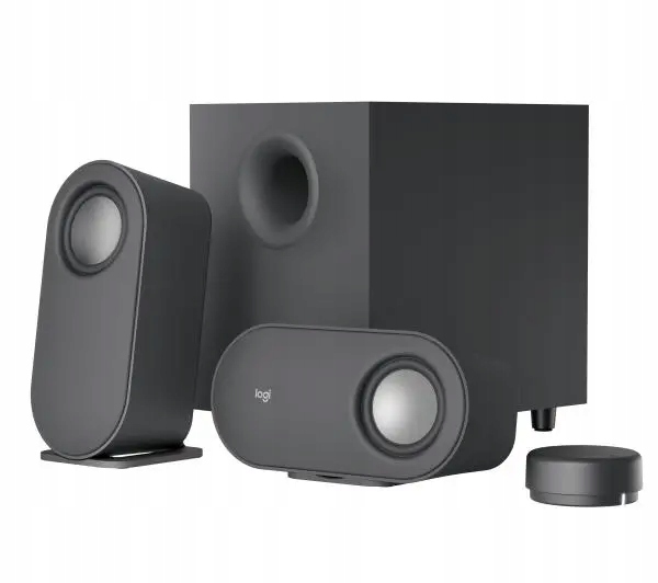 Głośniki komputerowe 2.1 Logitech Z407 Bluetooth 80W Pilot Czarne