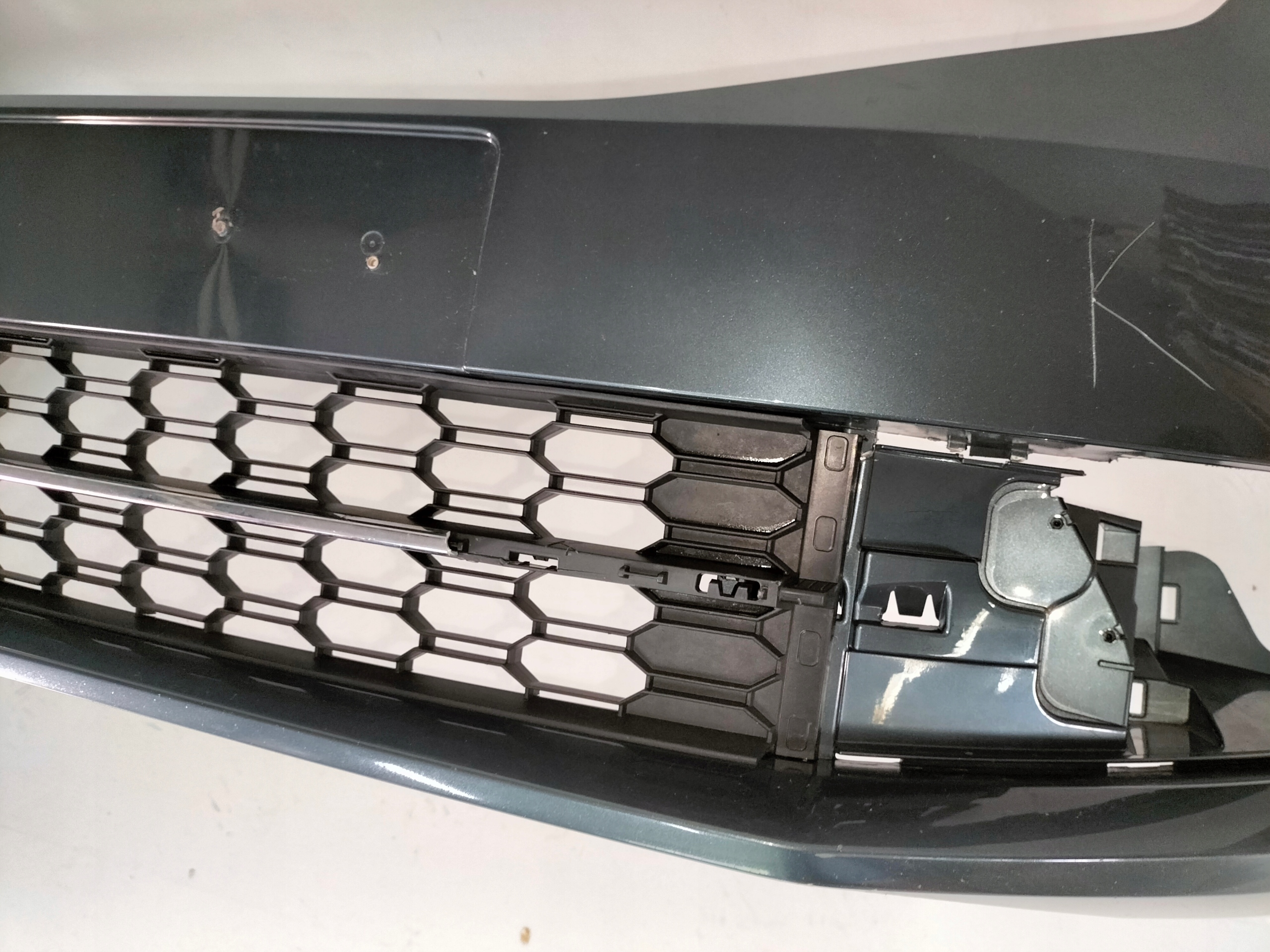 front bumper front SKODA OCTAVIA III LIFT 17
