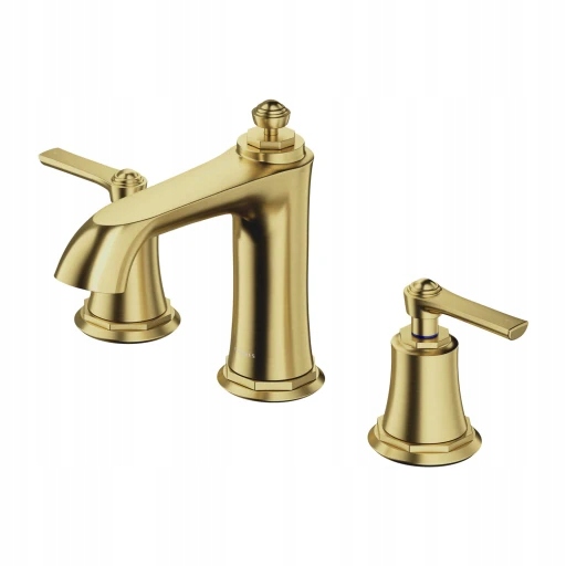 Armance umývadlová batéria 3-otvorová, mosadz brúsená