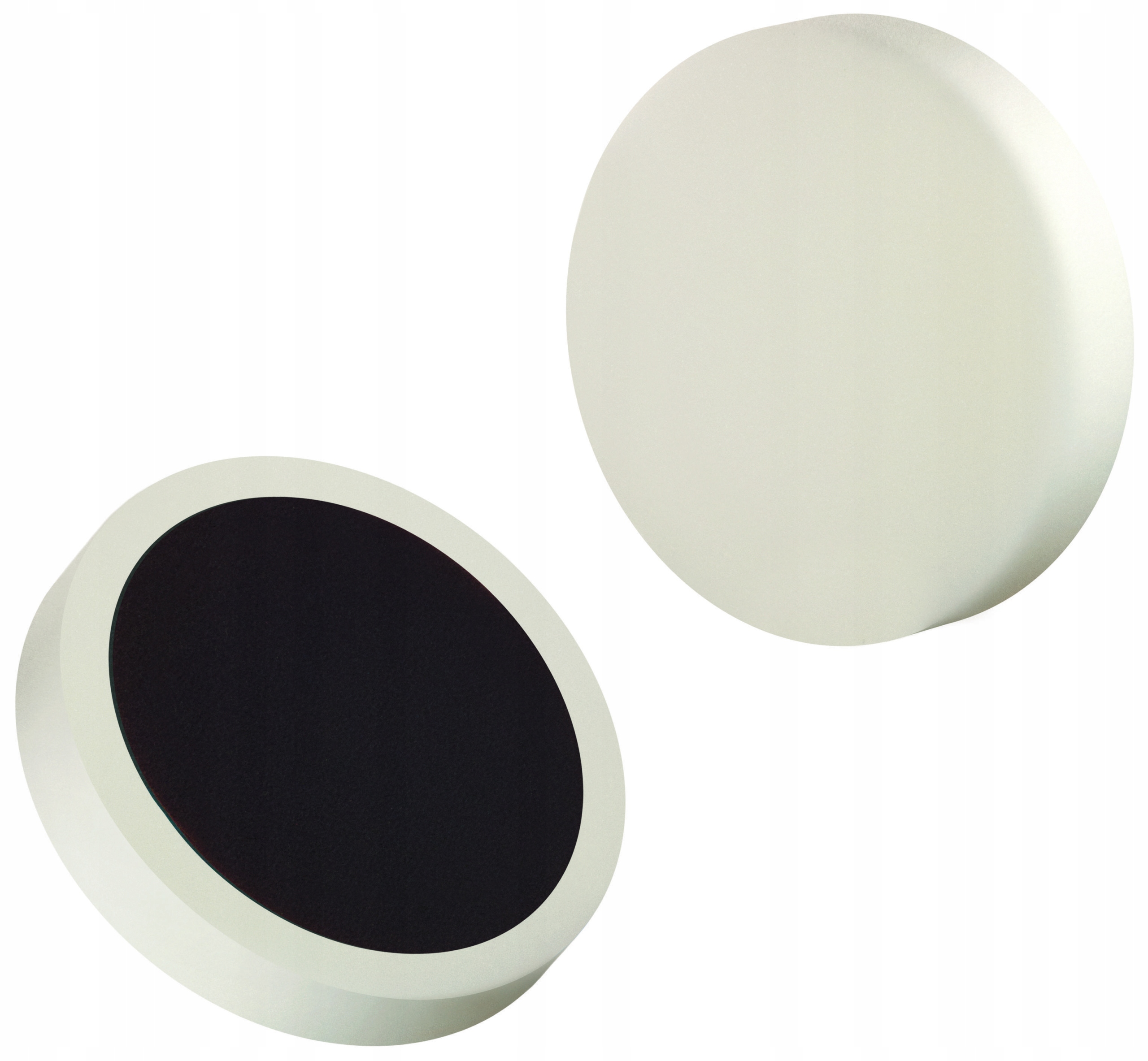 Губка для полірування BOLL на липучці 2,5 см-білий