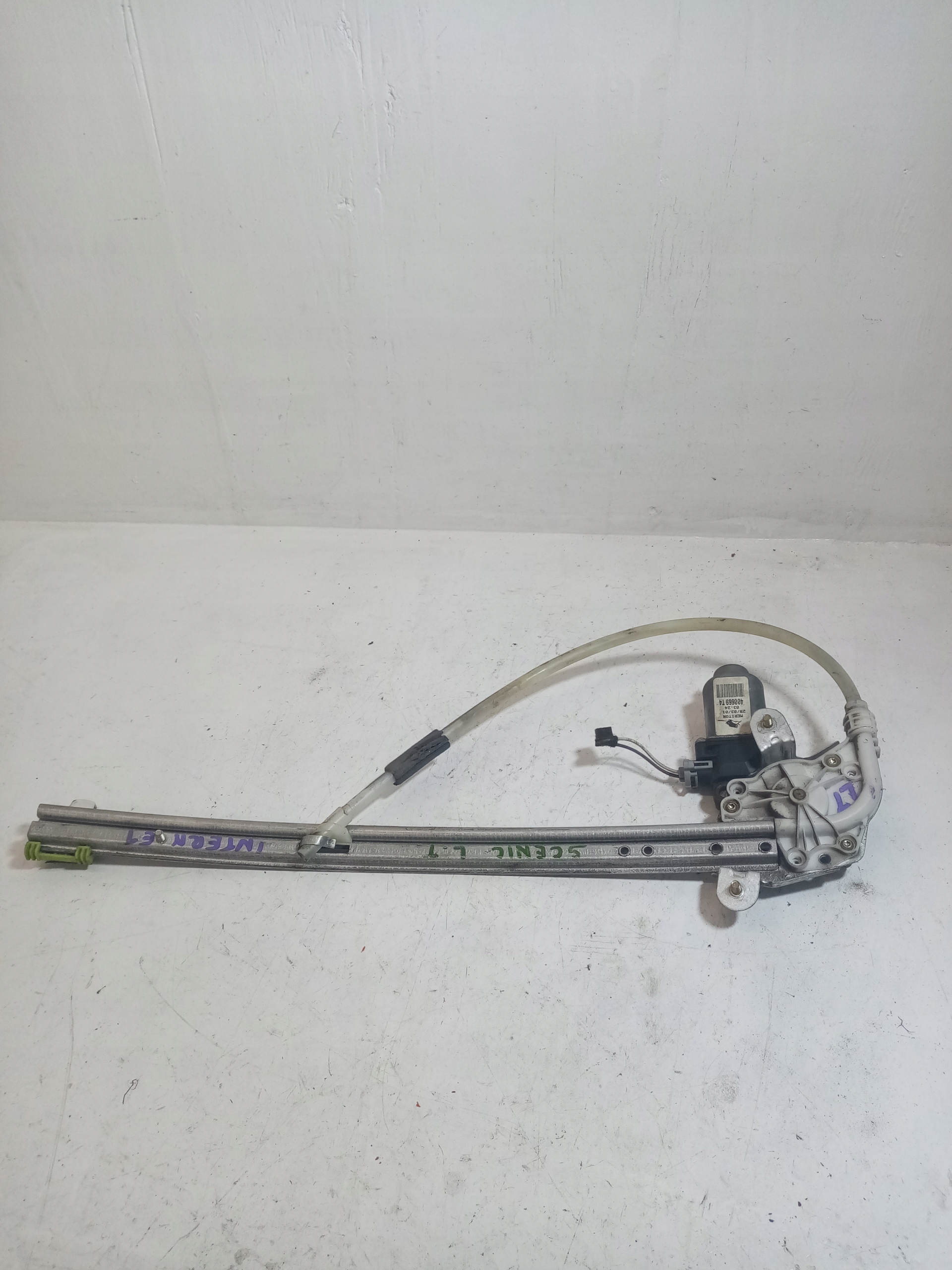 ELE mechanism windows left rear RENAULT LAGUNA 2 400669 T4