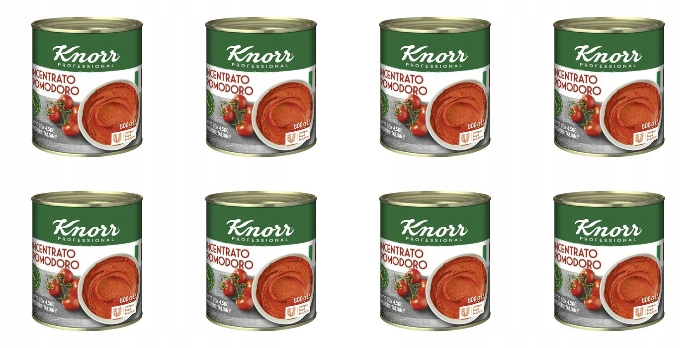 8 x 800 g koncentrátu Knorr Concentrato di pomodoro