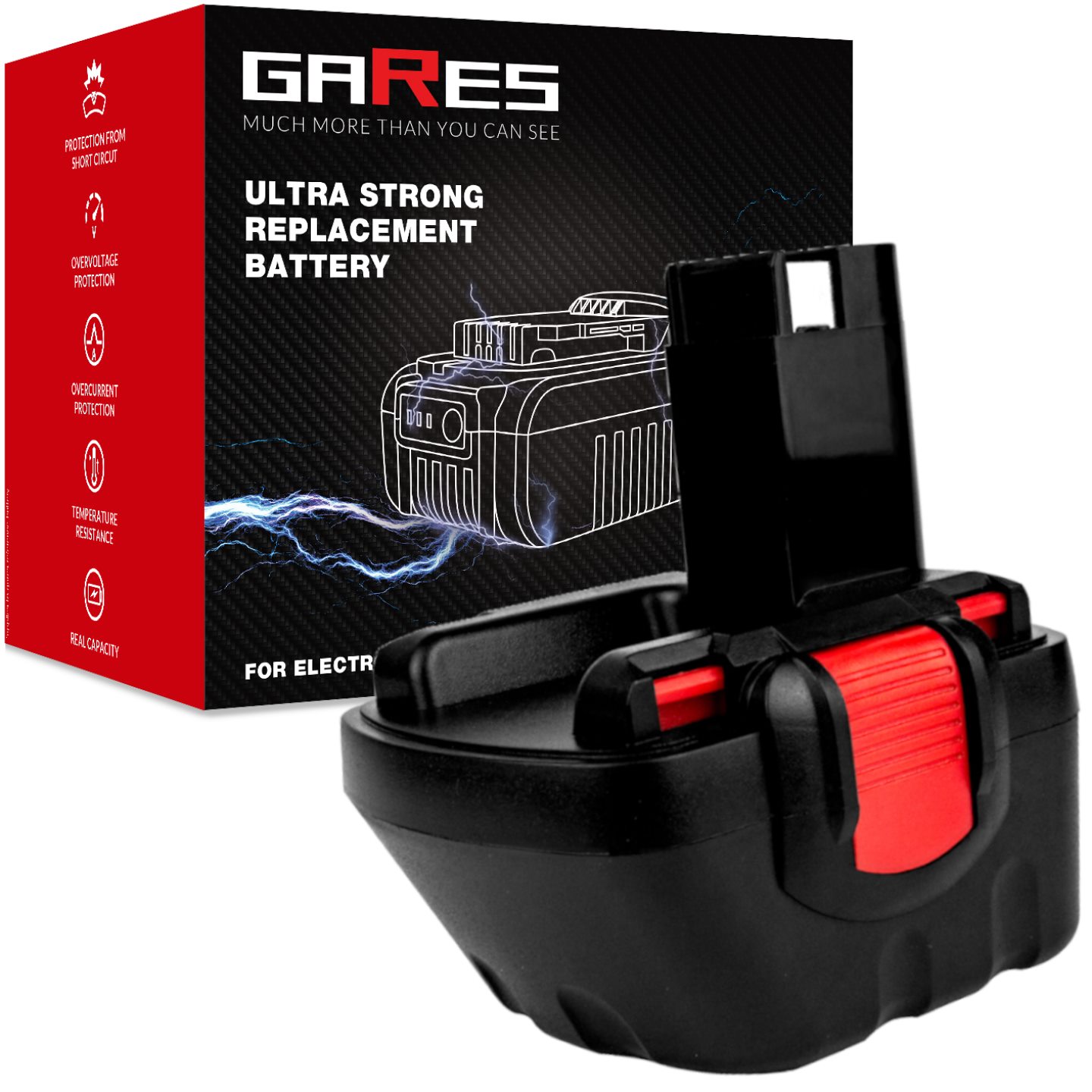 Baterie Akumulátor pro Bosch Gsr 12-2 BAT043 BAT045 2607335455 12V 1,5Ah