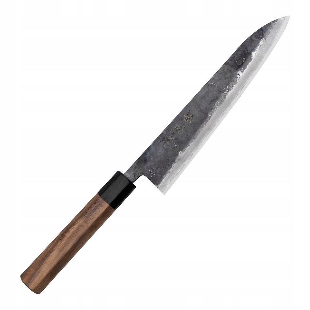Japoński Nóż Szefa Kuchni Sakai Takayuki AOGAMI#2/IRON Krurouchi 63HRC