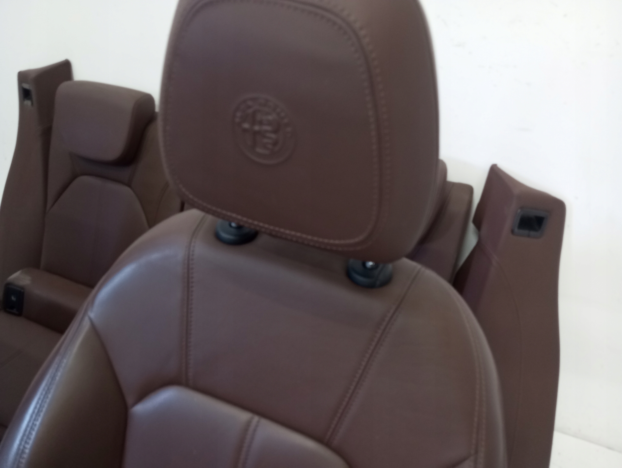 upholstery leather seats ALFA ROMEO STELVIO
