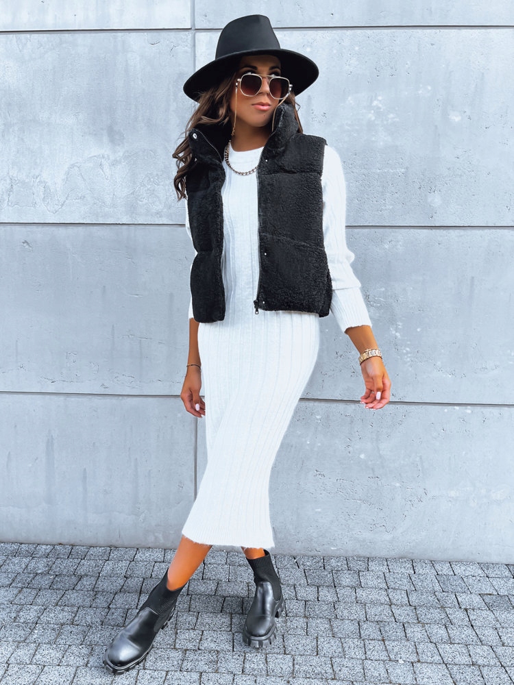 BEZRĘKAWNIK DAMSKI KAMIZELKA BARANEK roz. L Marka Dstreet