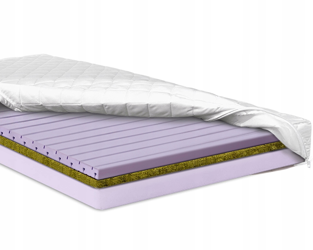 Tvrdý ventilačný penový matrac 180 x 190 20 cm, uvoľňujúci, z peny H3