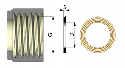 USZCZELKA NA GWINT WEWNĘTRZNY 3/8'' 72871