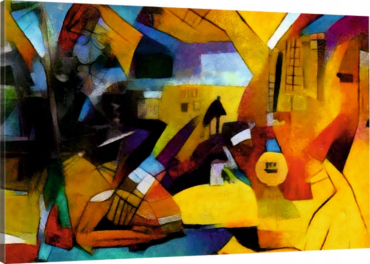 

Obraz Na Płótnie picasso kandinsky reprod 3 90x60