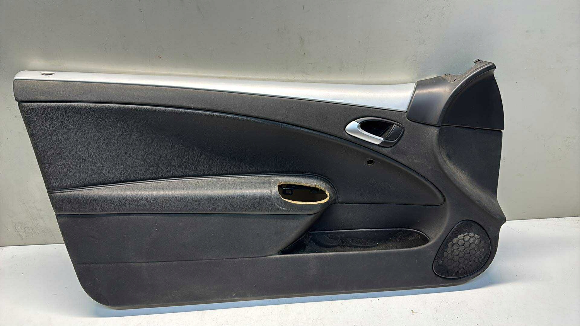 side driver´s left front SAAB 9-3 CABRIO 93 II black leather