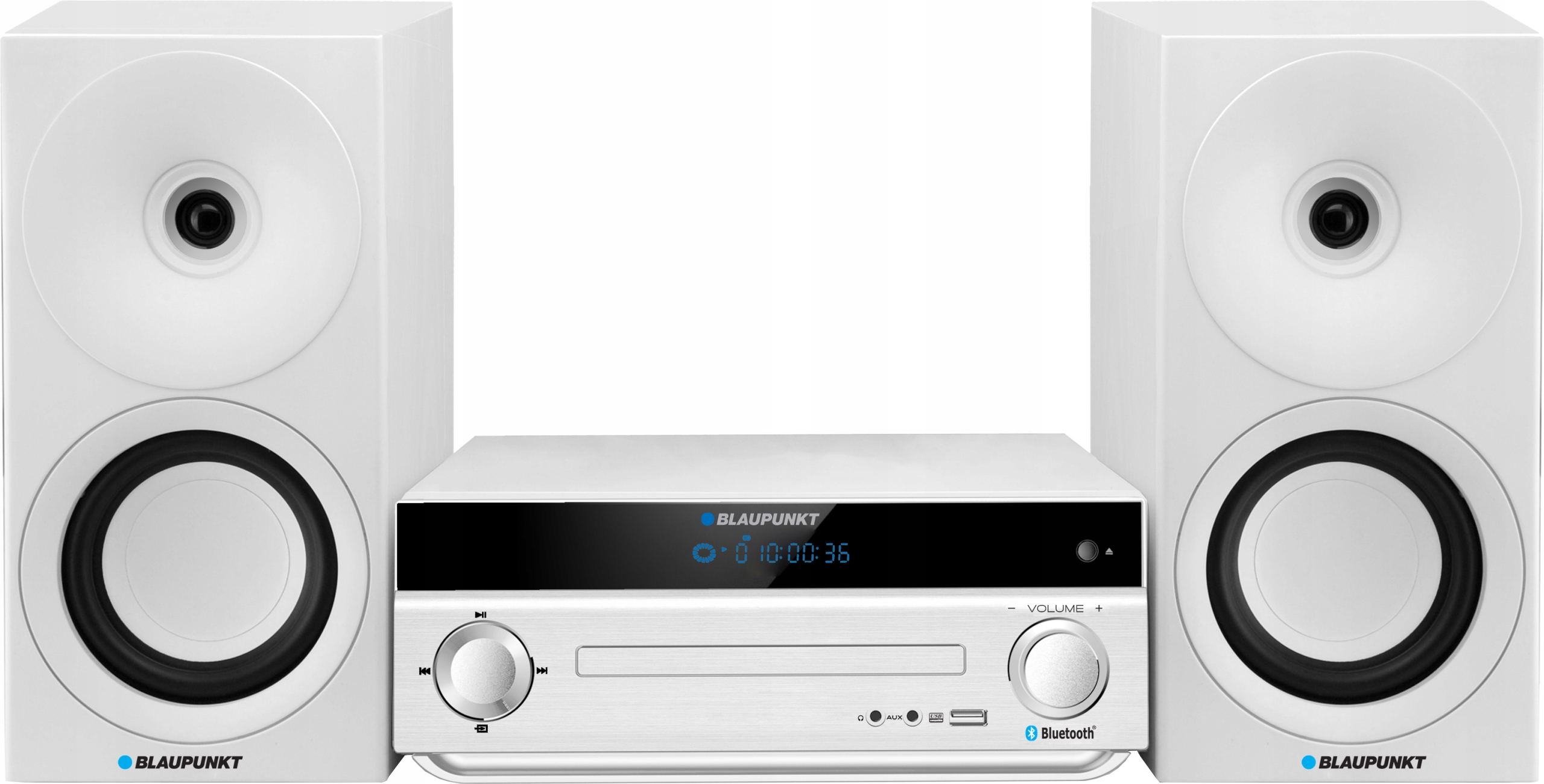 Mini veža Bluetooth CD Usb MP3 Fm Rádio Biela Blaupunkt MS30BT Edition