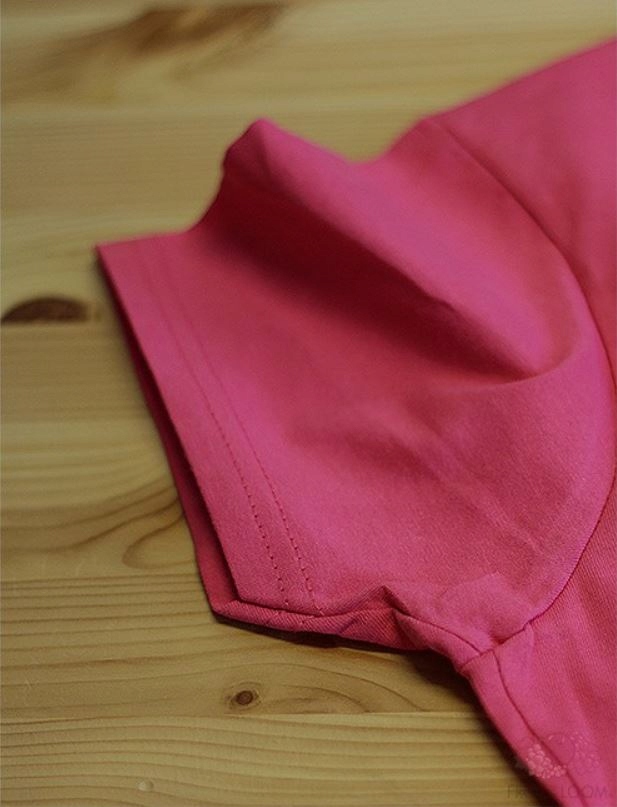 T-shirt koszulka FRUIT OF THE LOOM Sofspun, róż, M Model SOFSPUN