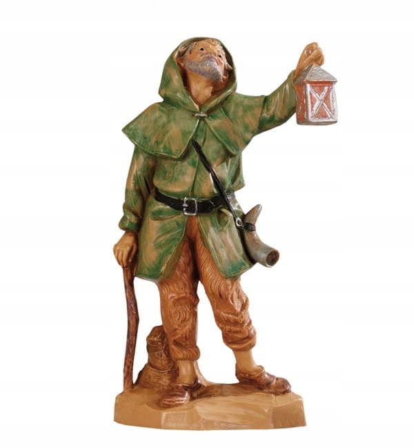 

Figurka firmy Fontanini- Wędrowiec z latarką- 12cm