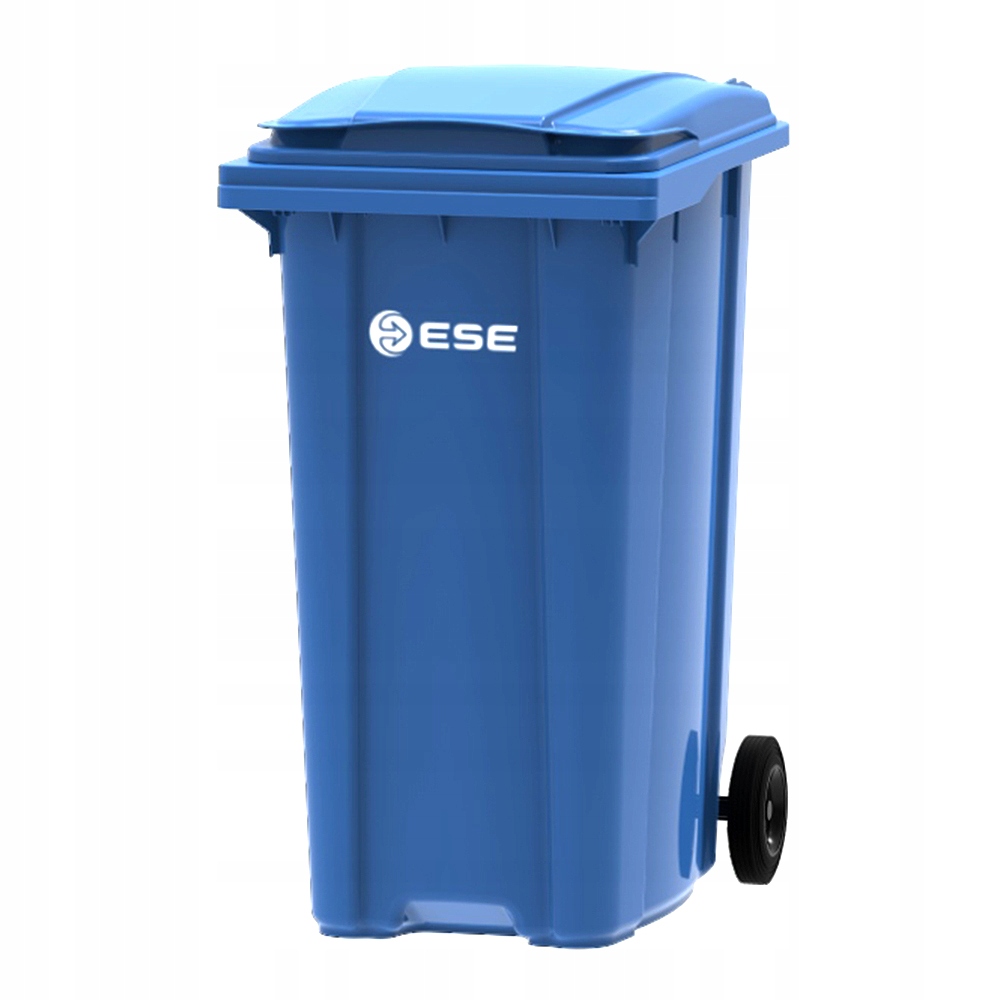 Pojemnik Kosz 360L Na Śmieci Papier Niebieski Ese